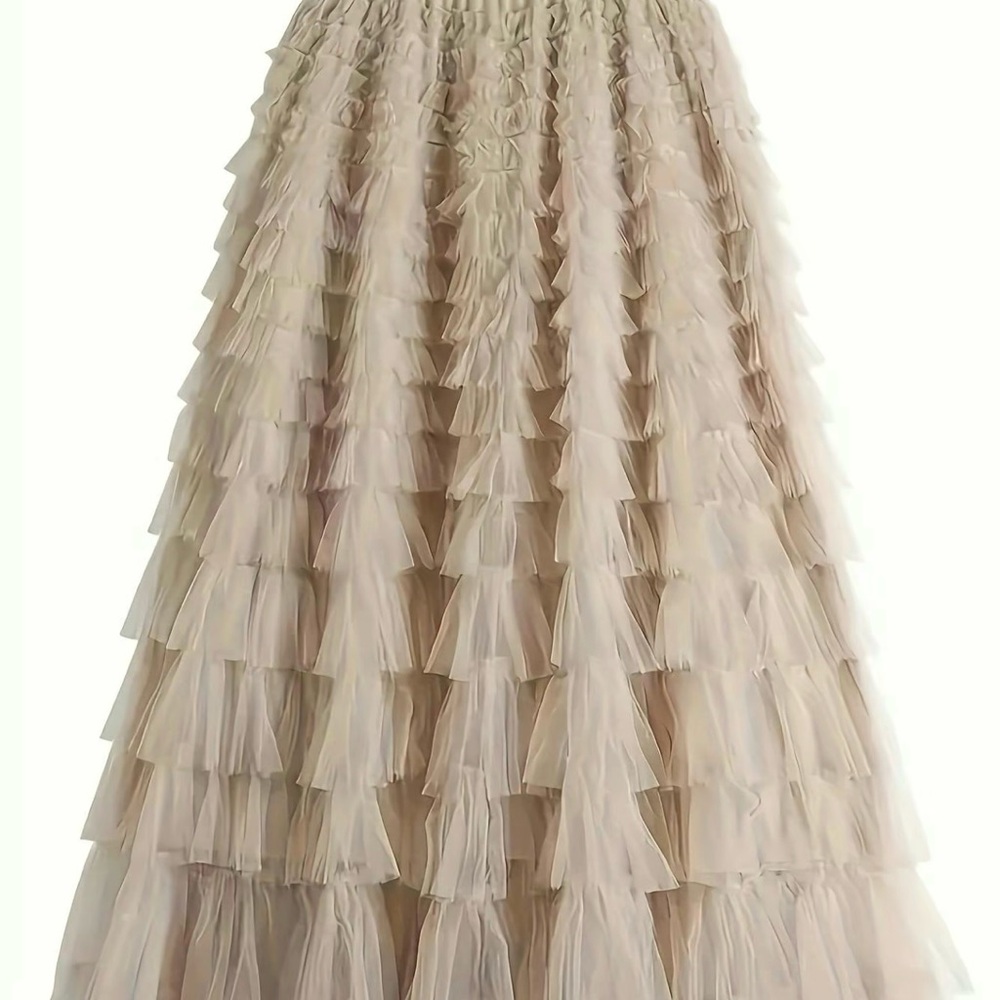 Elegant Cream Skirt